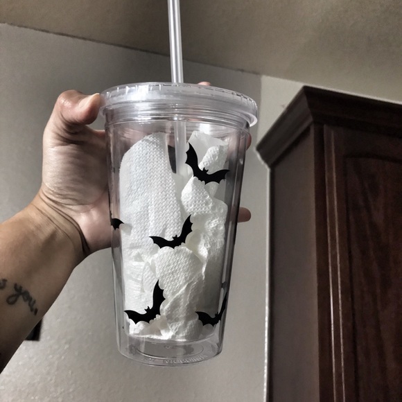 Wednesday Addams Tumbler Bottle - Picture 2 of 4